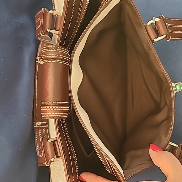 Coach - Hamptons pebble leather satchel - Picture 13 of 15